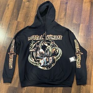 GOAT Mortal Kombat Black Hoodie for Men (new with tags, XXL)